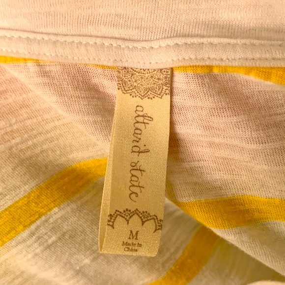 ALTAR’D STATE White & Yellow Top - Picture 6 of 7